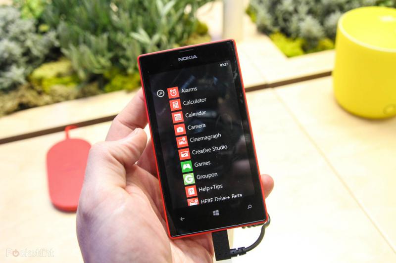 recuperare le foto da un cellulare Nokia Lumia 520 che mostra un messaggio di errore